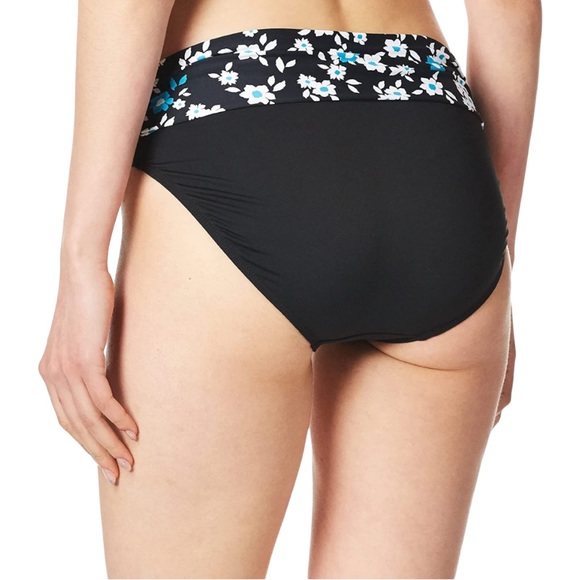 Anne Cole BEAUTIFUL BUNCHES Fold Over Mid-Rise Bikini Bottoms - Picture 3 of 13